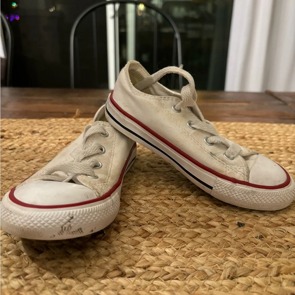 Converse Chuck Taylor White Sneakers Infant Size 9